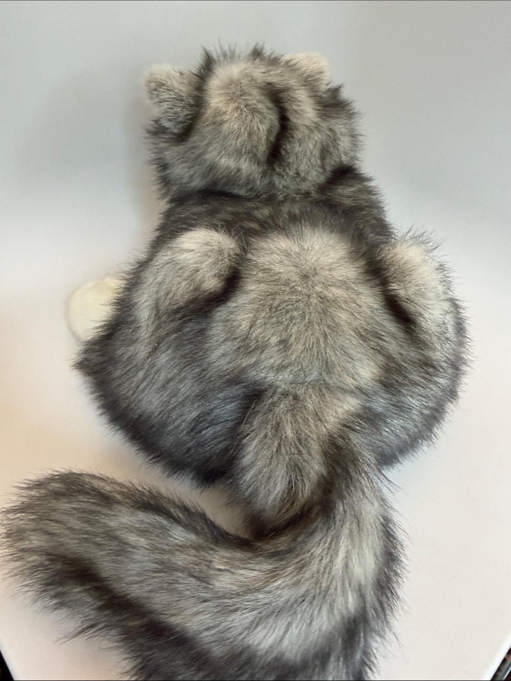 Folkmanis Timber Wolf Hand Puppet Plush 18" - Picture 5 of 6